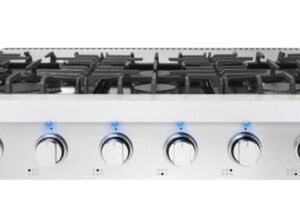 36" Stainless Steel Professional Style Slide-In Gas Cooktop COS-GRT366