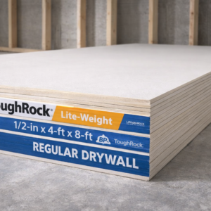 1/2-in x 4-ft x 8-ft Lite-Weight Drywall